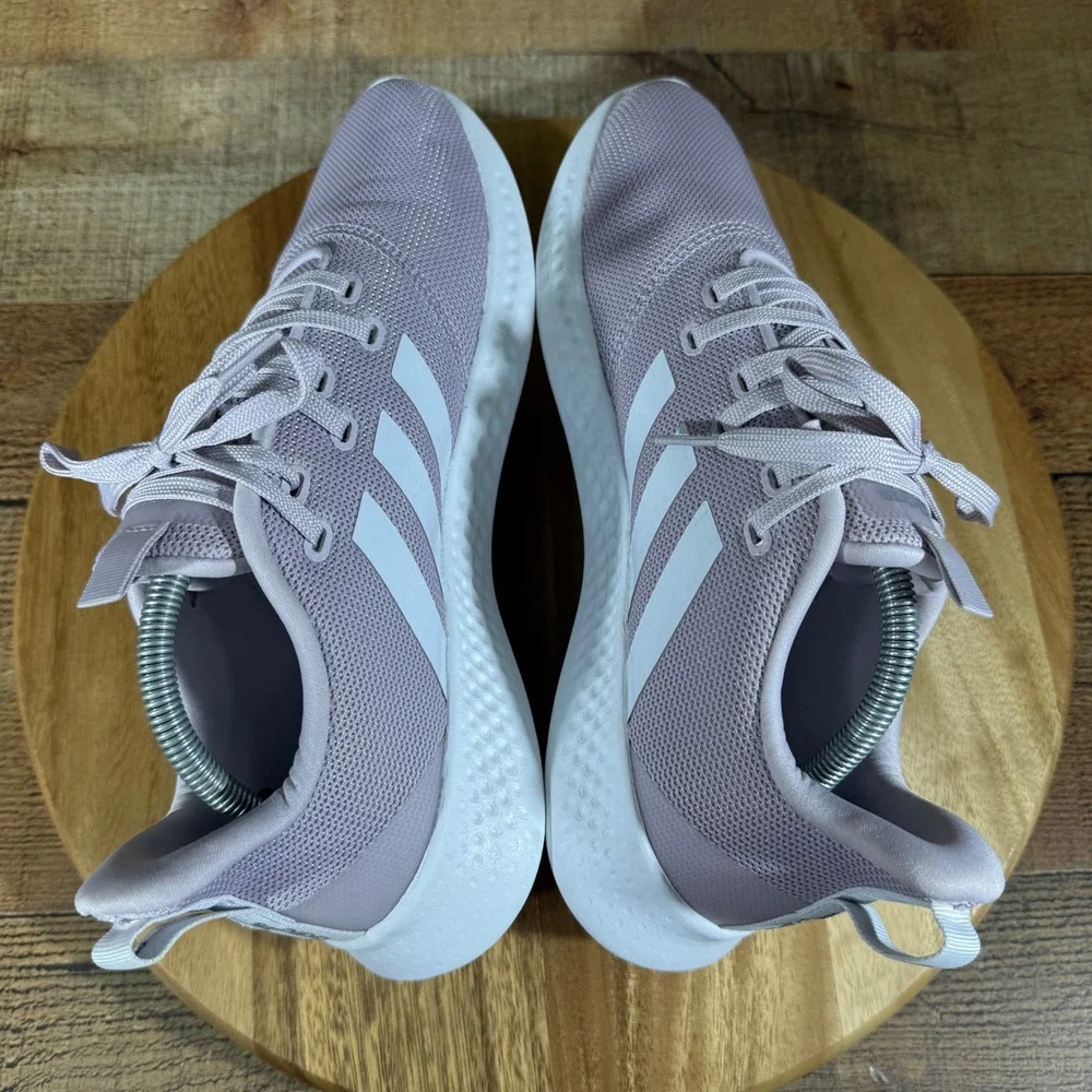 Adidas Sneakers Womens 11 Purple Athletic Shoe Puremotion H00585 Cloudfoam Mesh